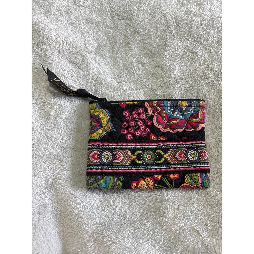 Vera Bradley coin bag cosmetic pouch Y2K whimsical retired symphony in hue girly